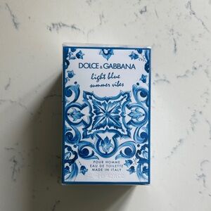 Dolce & Gabbana Light Blue Summer Vibes Eau de Toilette - Blue and White